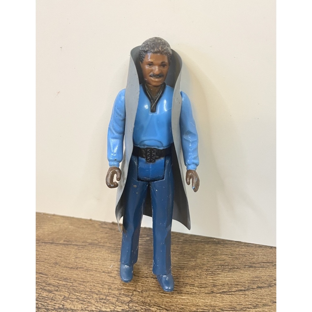 Vintage Star Wars The Empire Strikes Back Lando Calrissian 3" Action Figure Cape